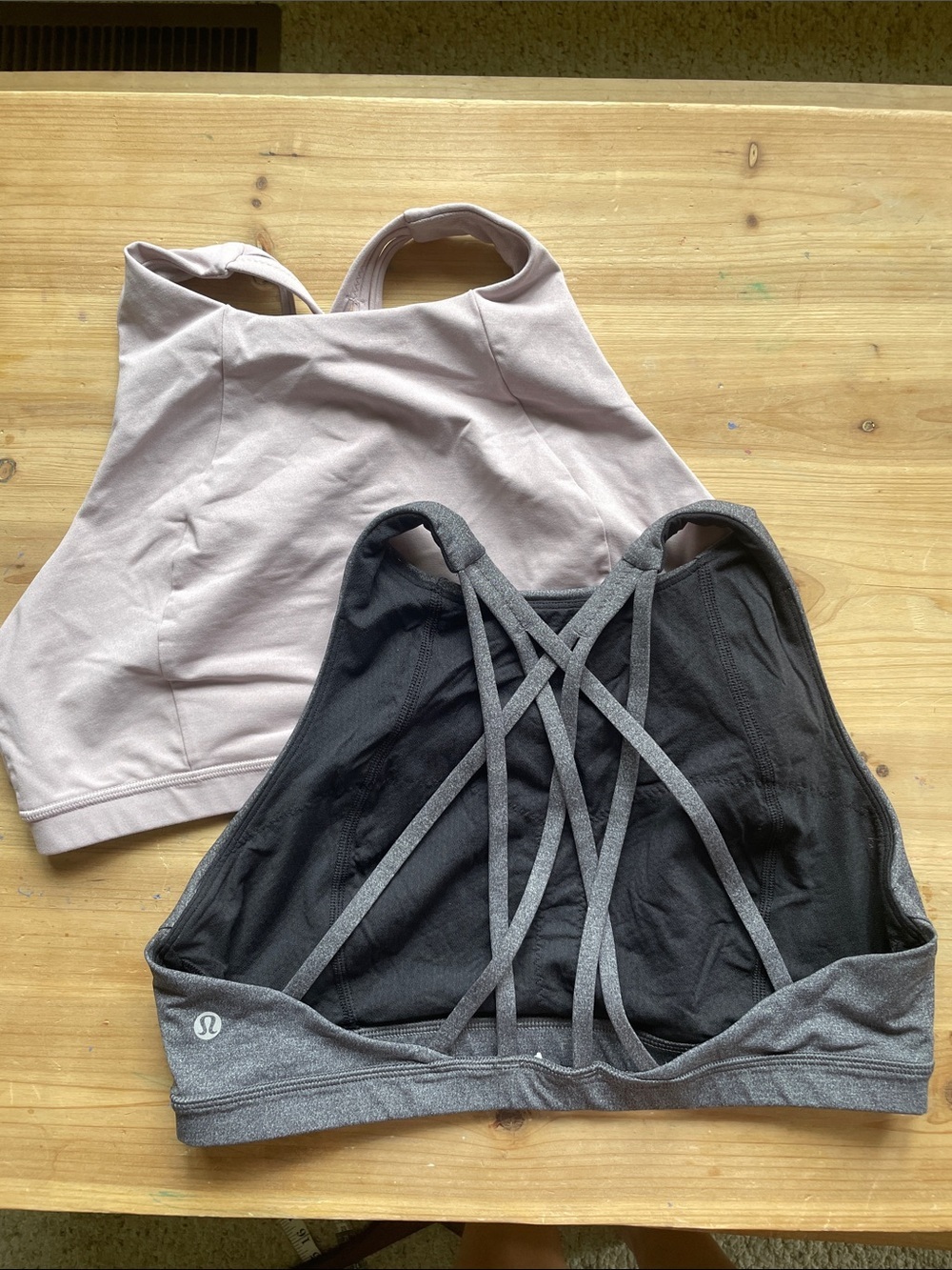 (2) Lululemon athletica Serene Sculpting Bra